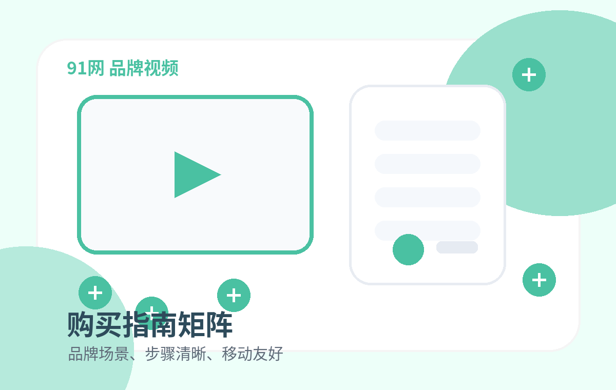 91网品牌购买指南产品图
